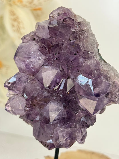 Amethyst Raw On Stand