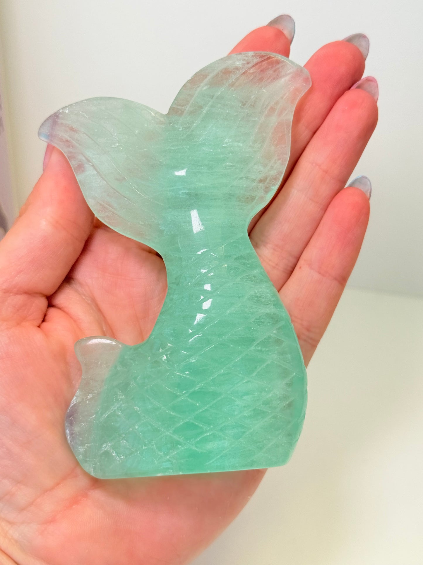 Fluorite Mermaid Tail