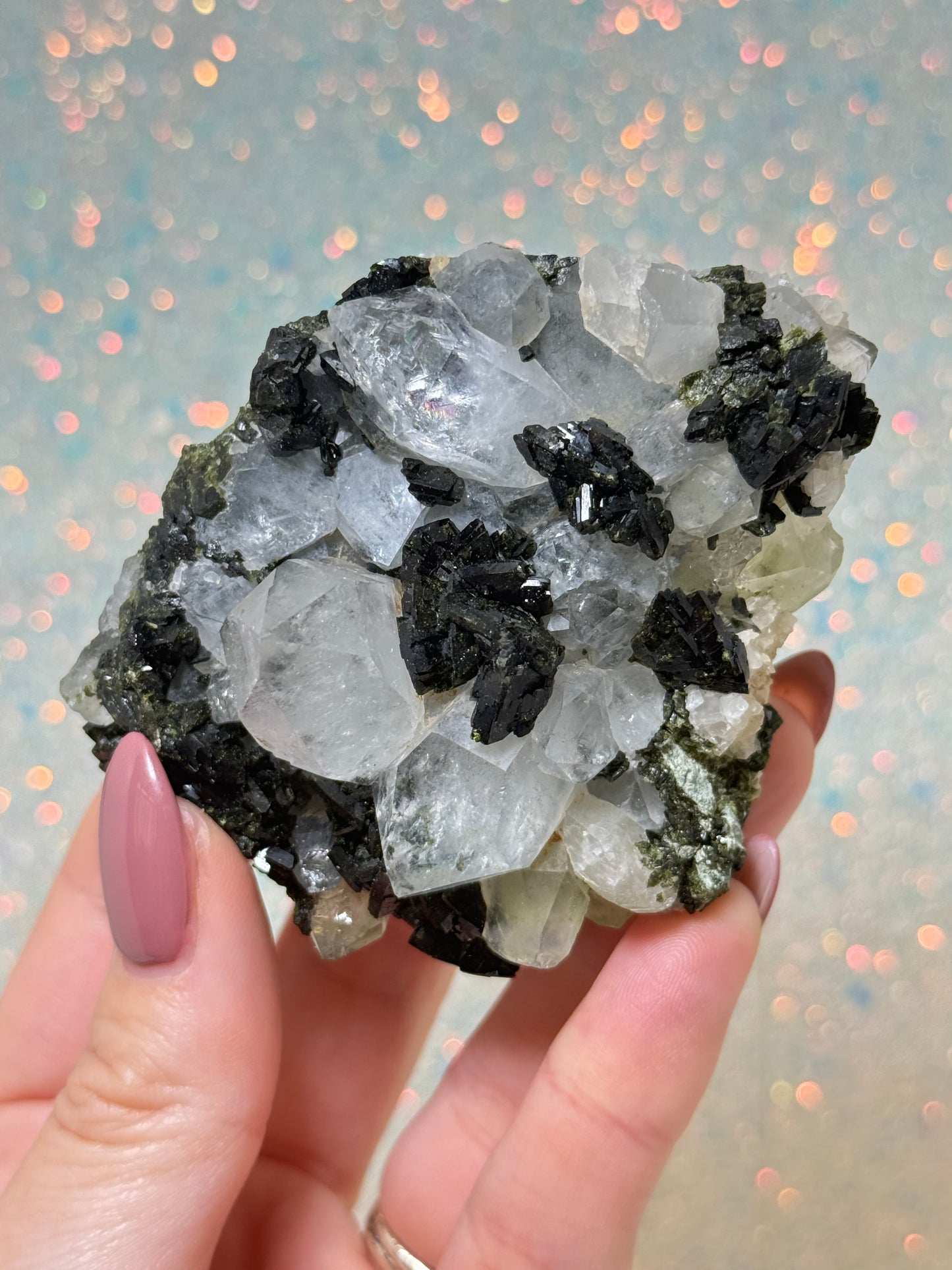 Epidote & Quartz Raw