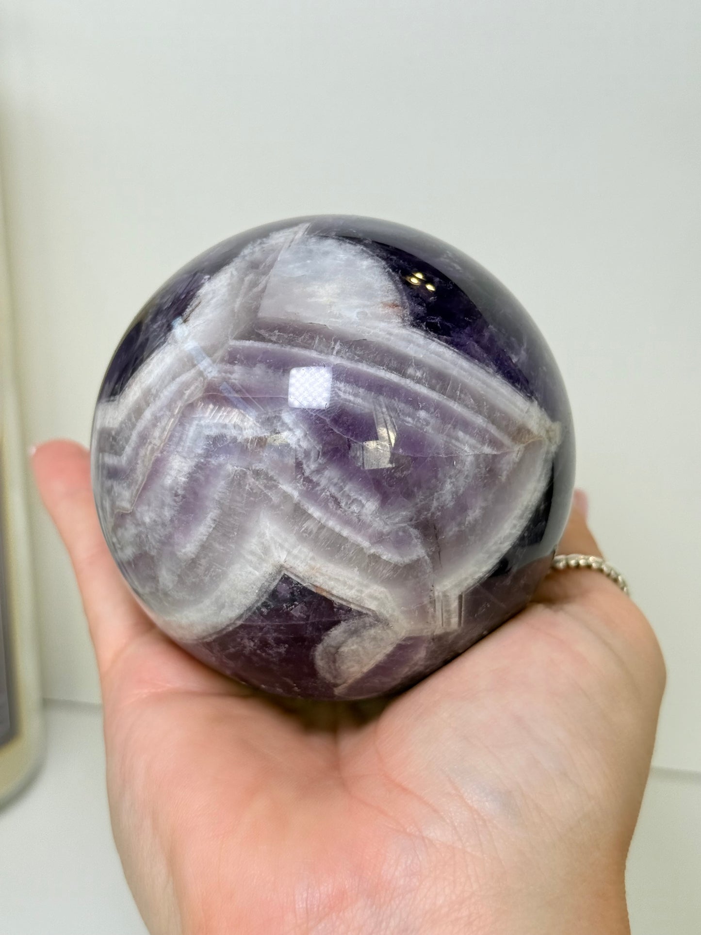 Large Dream Amethyst Sphere