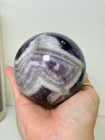 Large Dream Amethyst Sphere