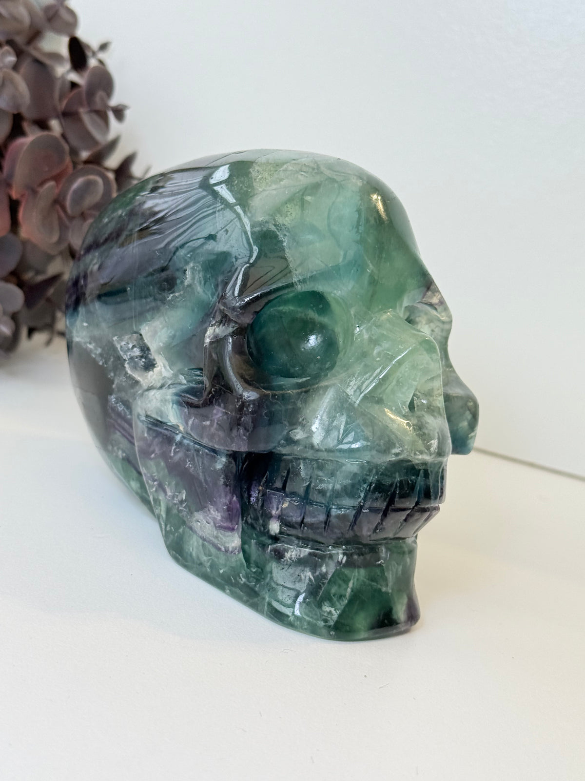 Large 1.5kg Fluorite Skull