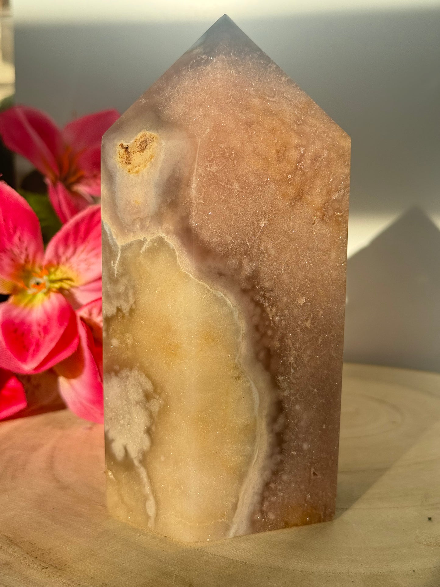 1.3kg Pink Amethyst Tower (HQ)