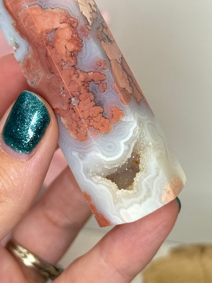 Cotton Candy Agate Point