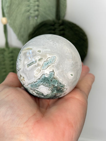 Moss Agate Sphere