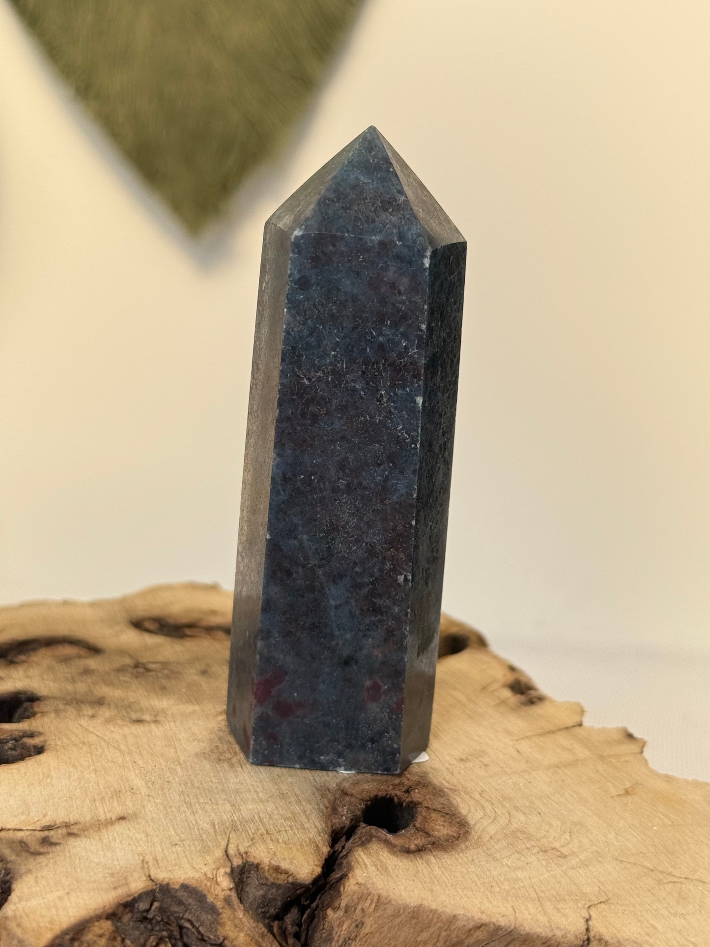 Ruby In Kyanite Point