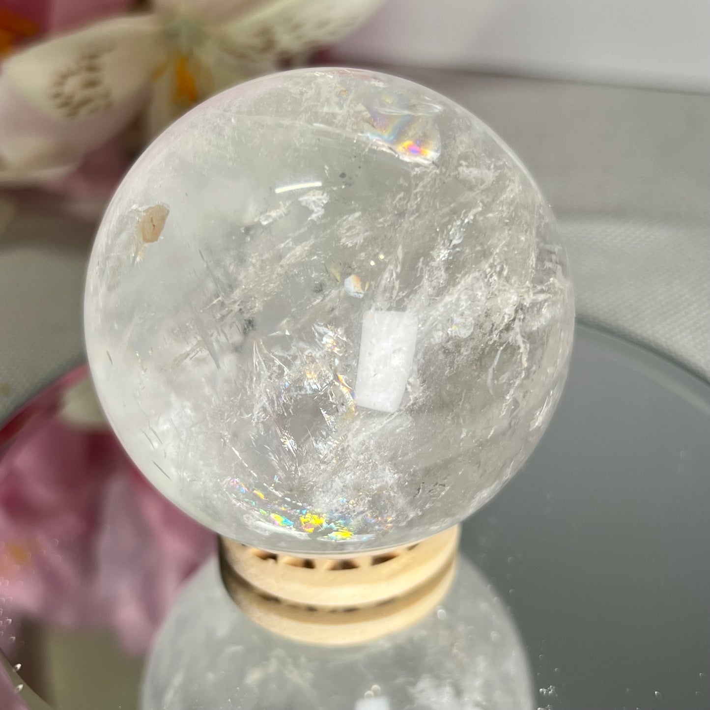 Clear Quartz Sphere