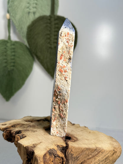 Blue Coral Jasper Tower