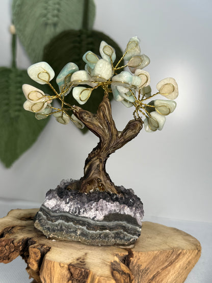 Amethyst Base Tree (Amazonite)