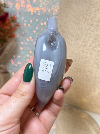 Druzy Agate Chilli Pepper