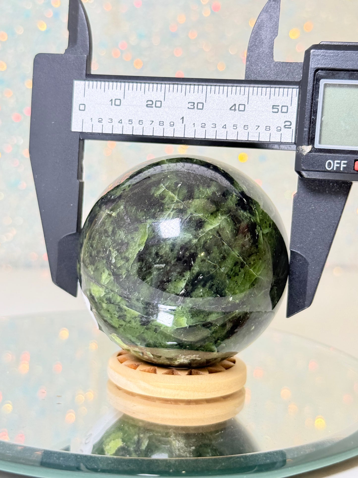 Nephrite Jade Sphere
