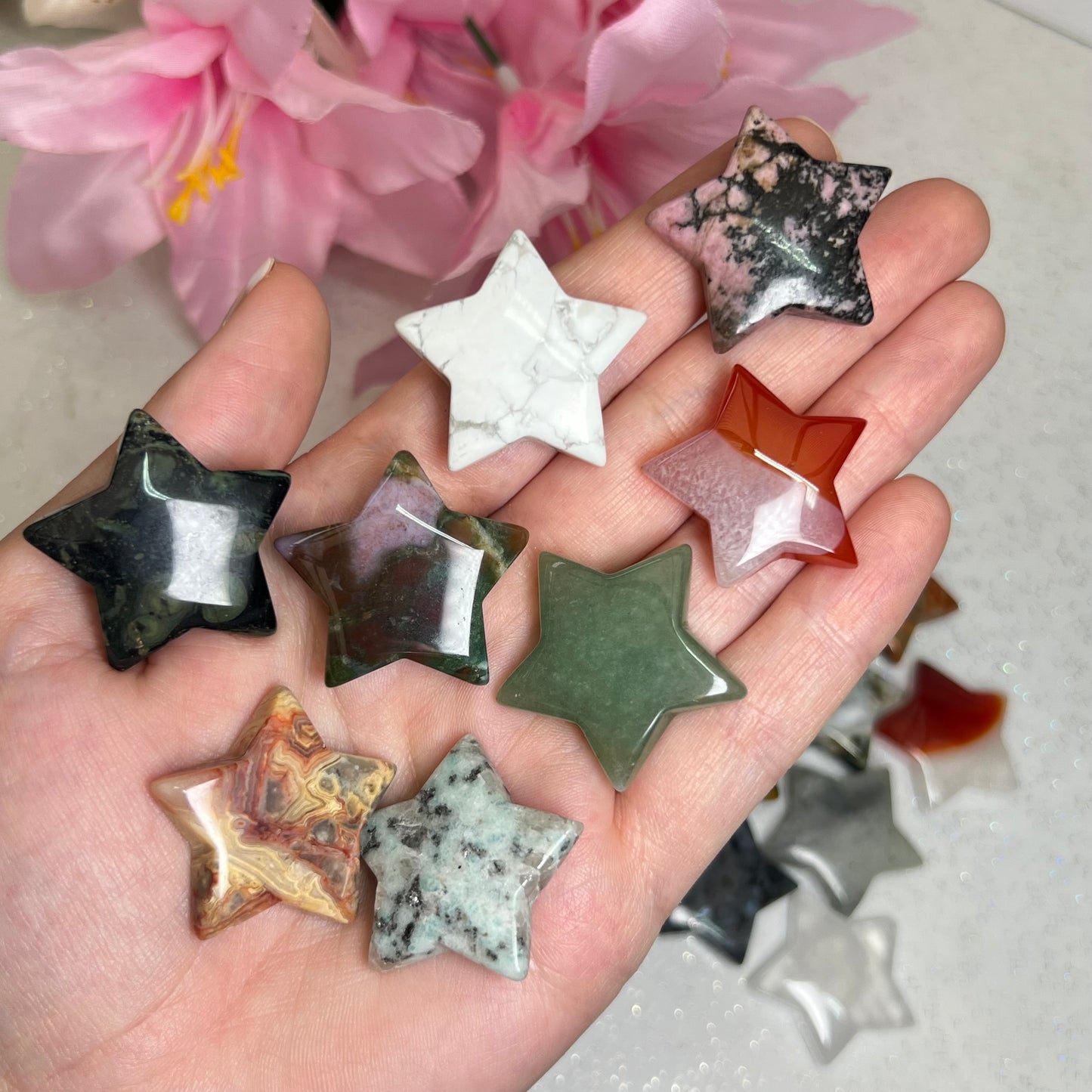 3cm Crystal Stars