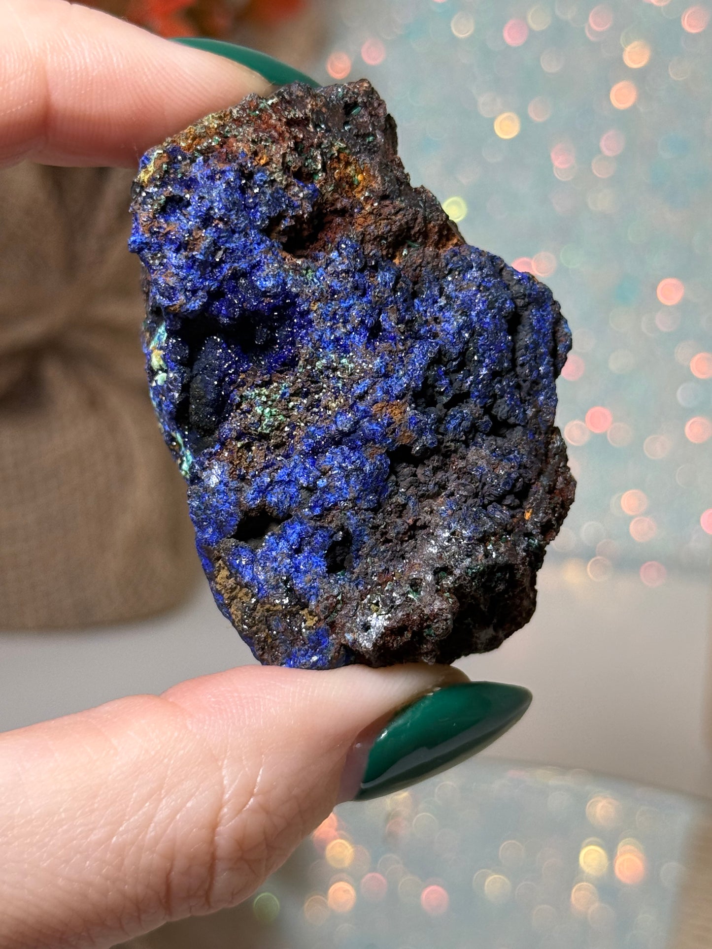 Raw Azurite