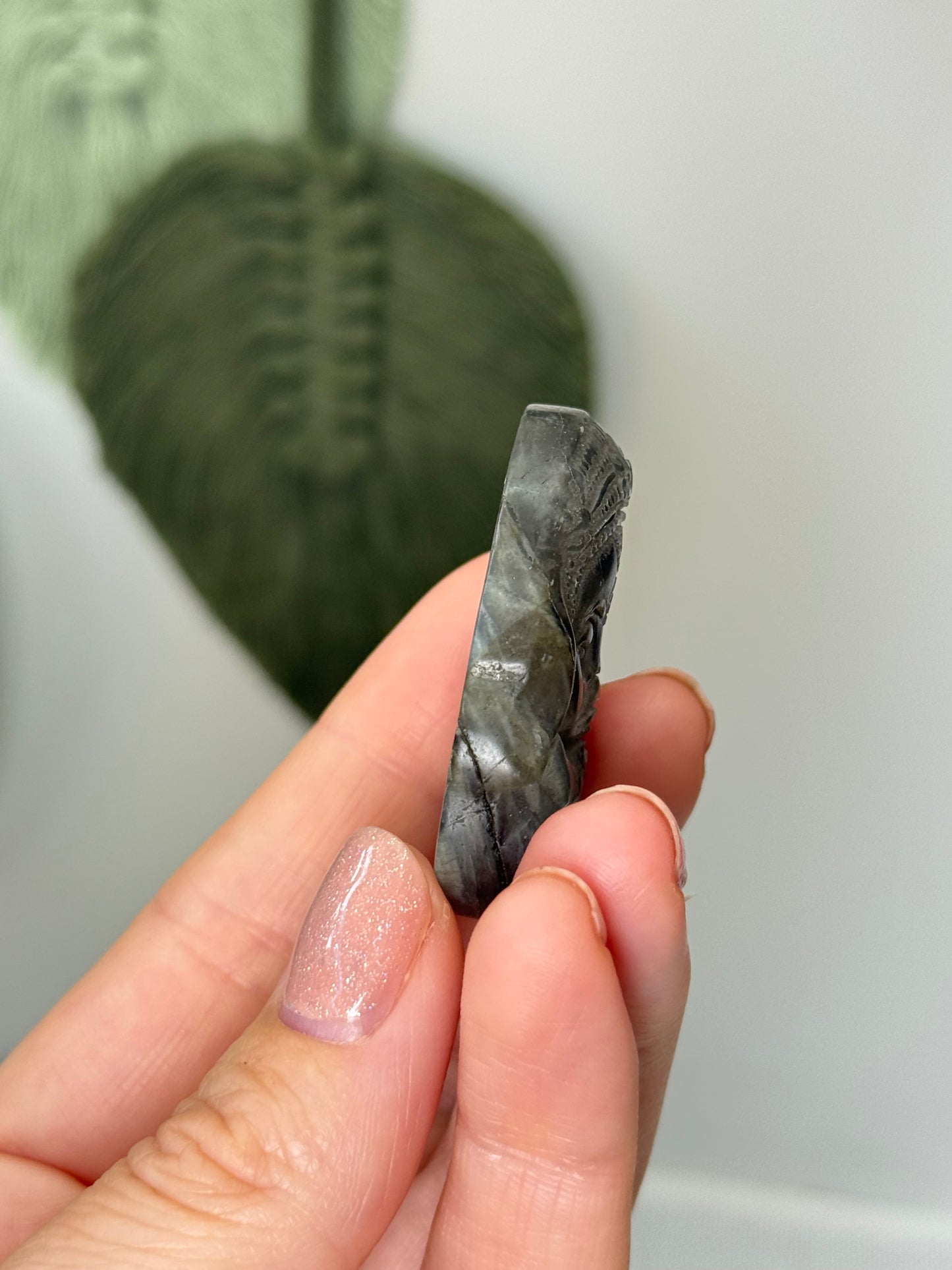 Labradorite Baby Ganesha