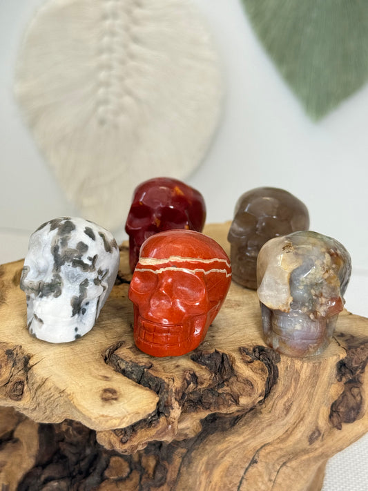 Mini Skull Carvings