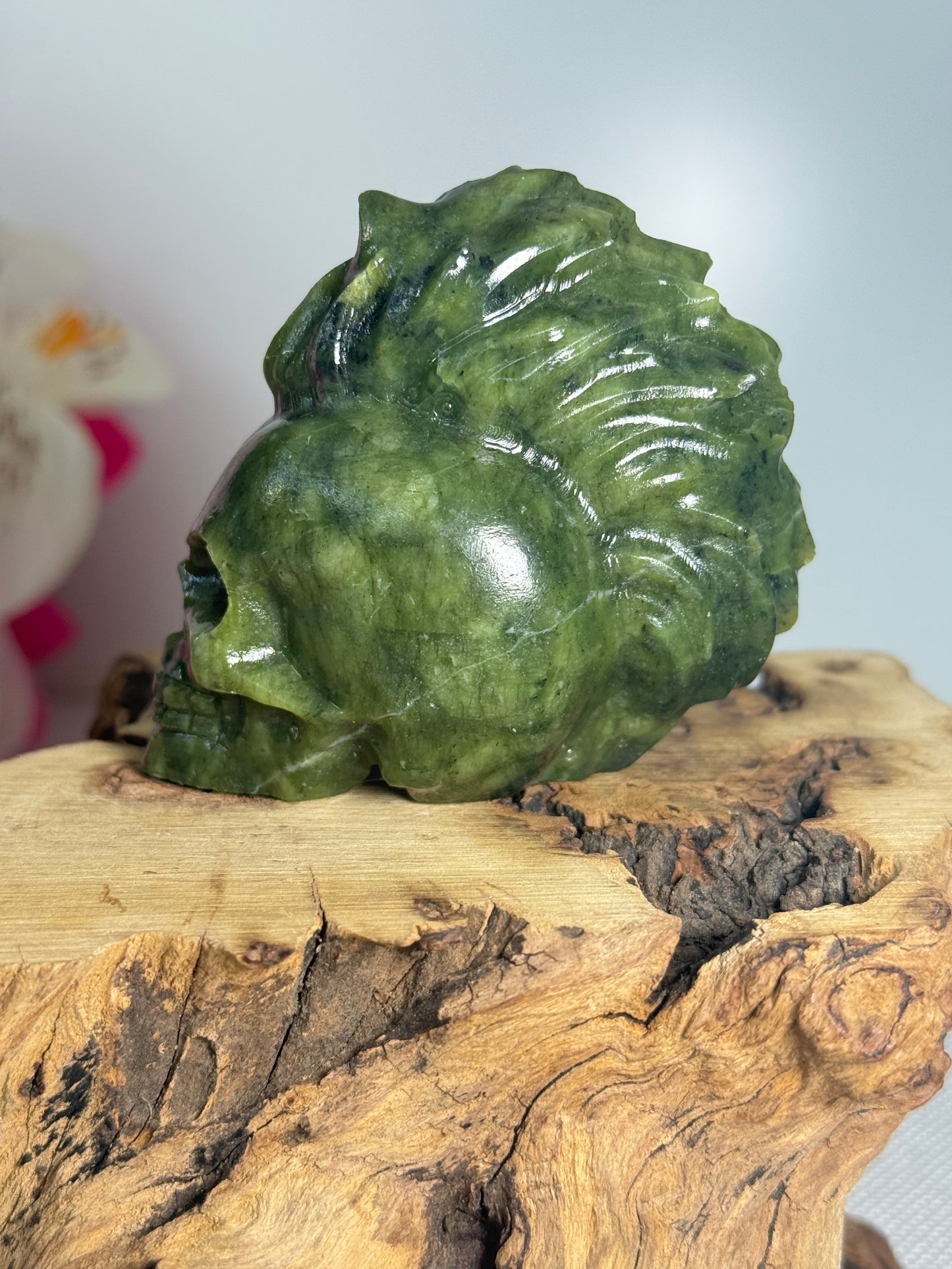 Serpentine Mohawk Skull