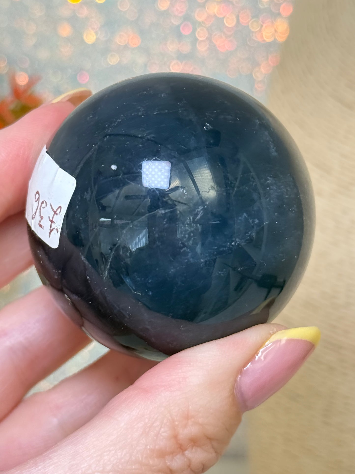 Blue Fluorite Sphere