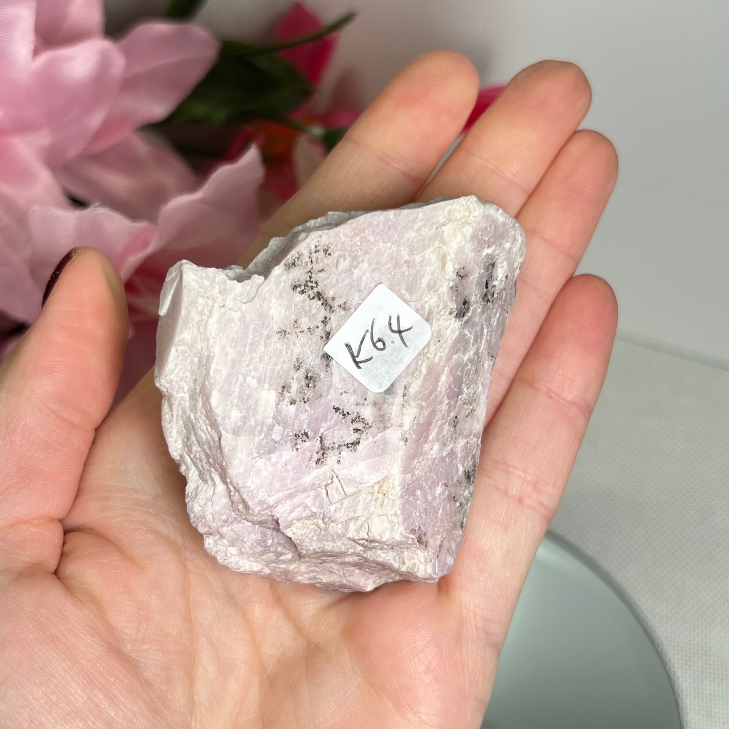 Raw Kunzite