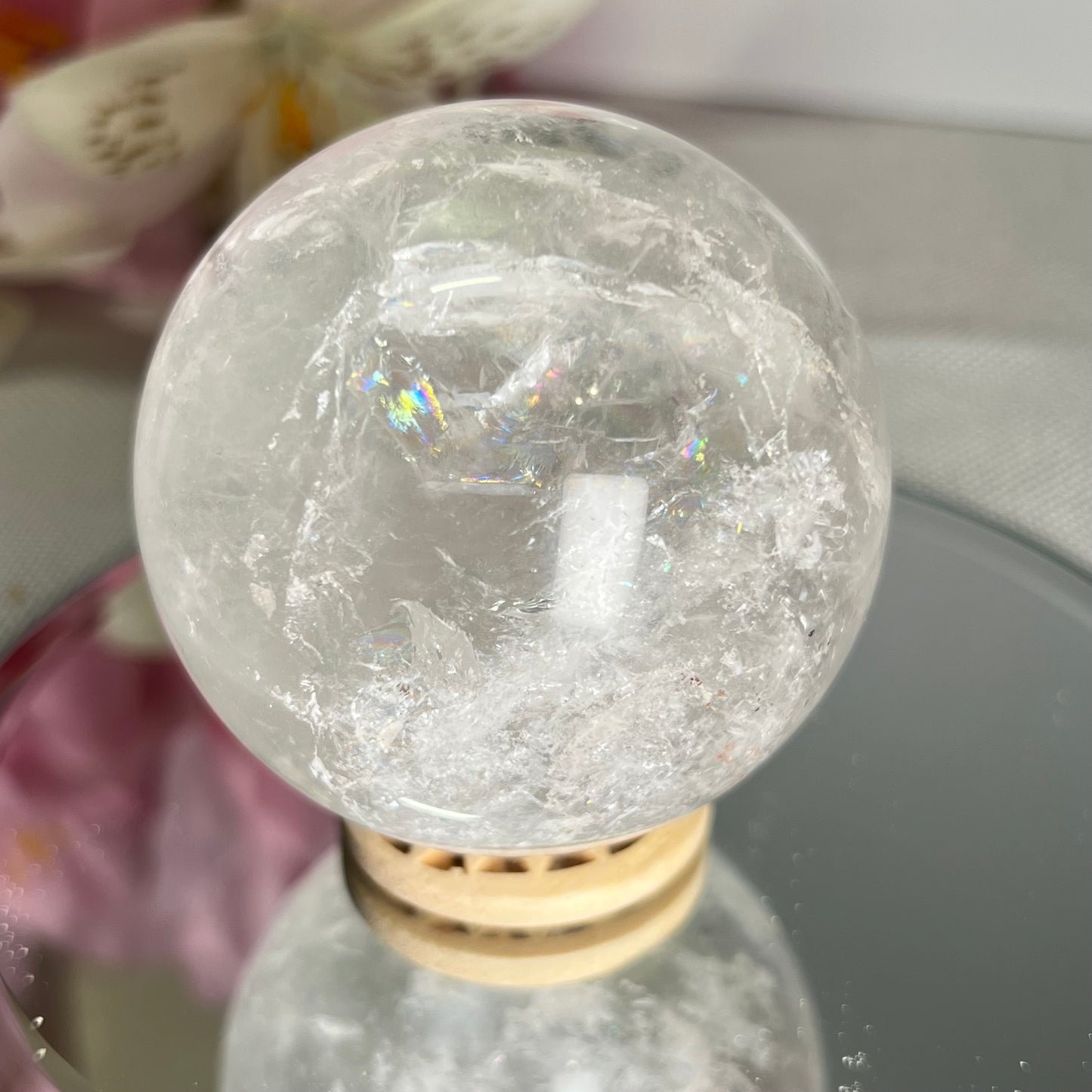 Clear Quartz Sphere