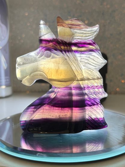 Fluorite Unicorn