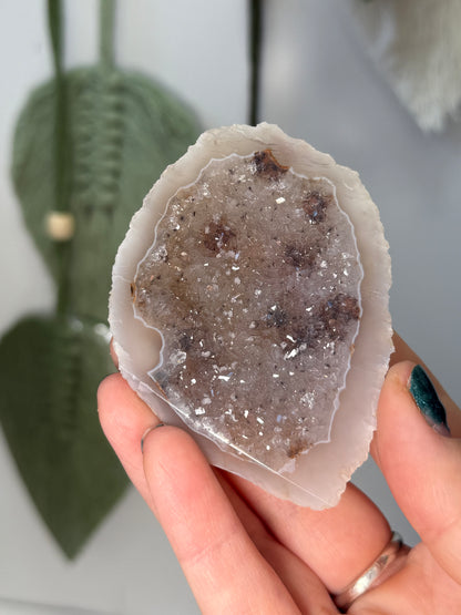 Agate Geode Ring/Trinket Box