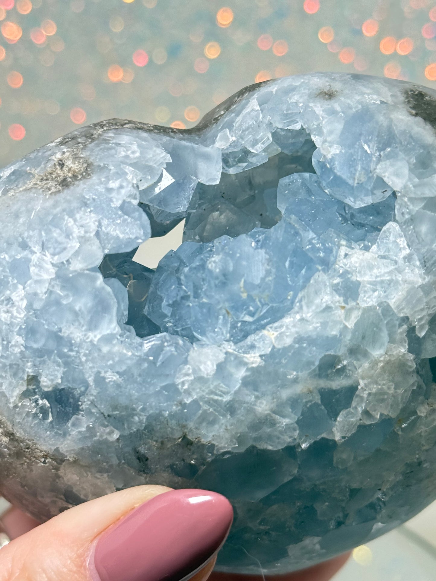 Celestite Heart