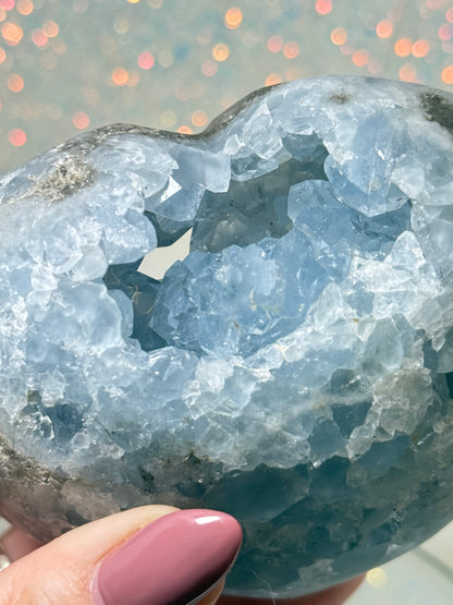 Celestite Heart