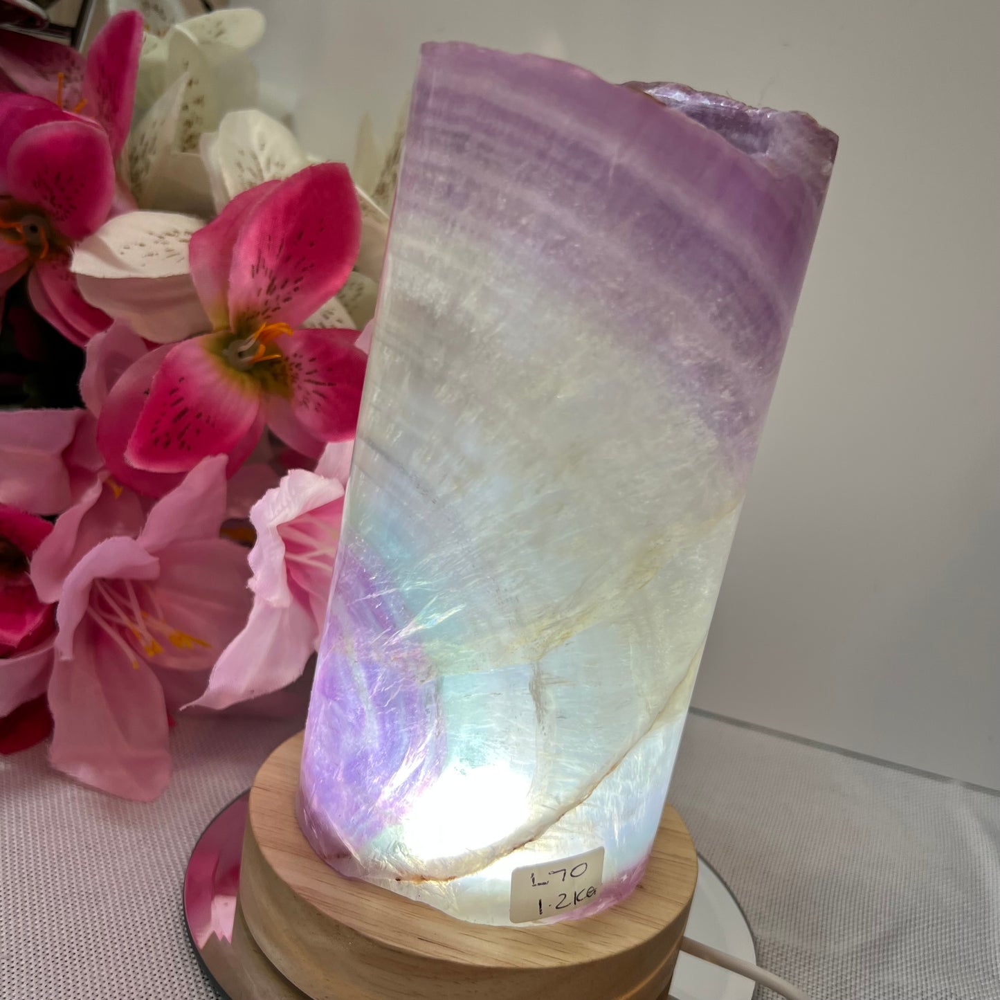 XL Fluorite Lamp