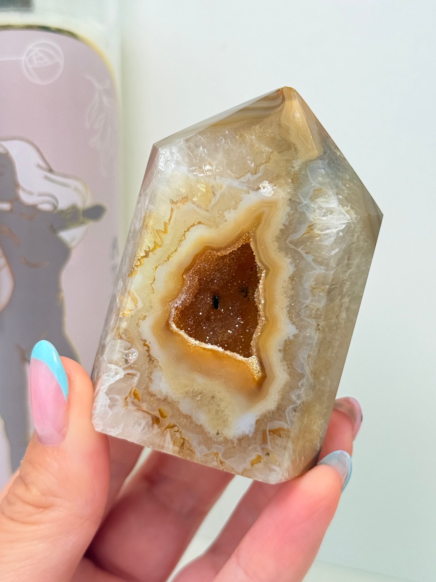 Brazilian Agate Tower