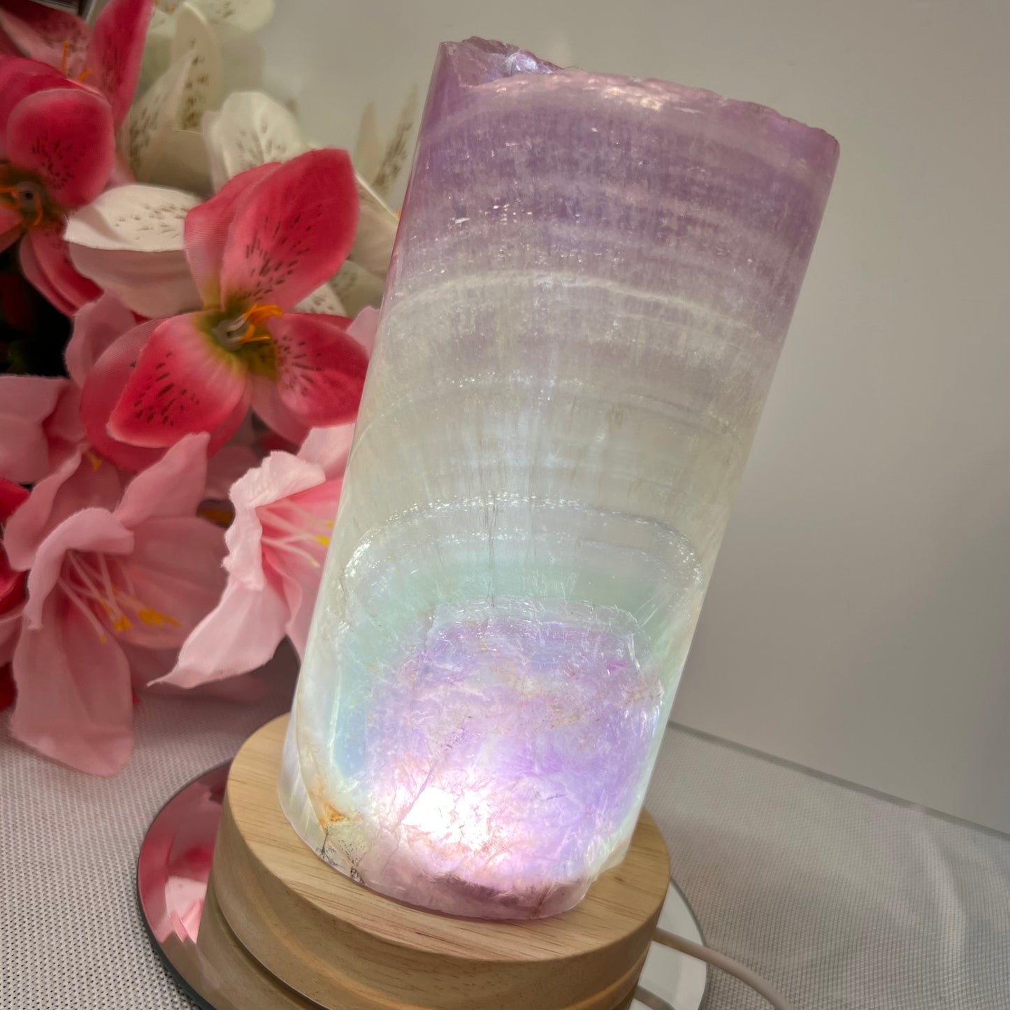 XL Fluorite Lamp