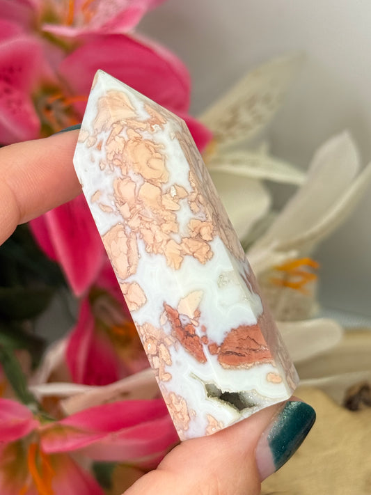 Cotton Candy Agate Point