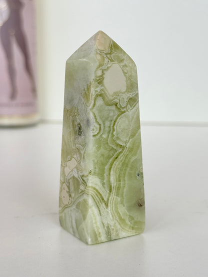 Green Maligano Jasper Tower