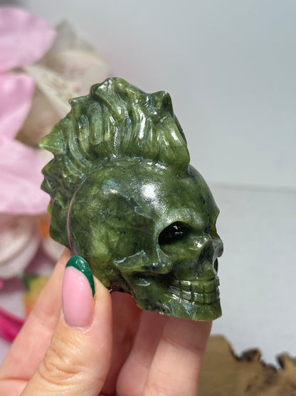 Serpentine Mohawk Skull