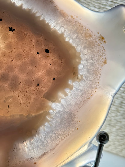 Druzy Agate Fish