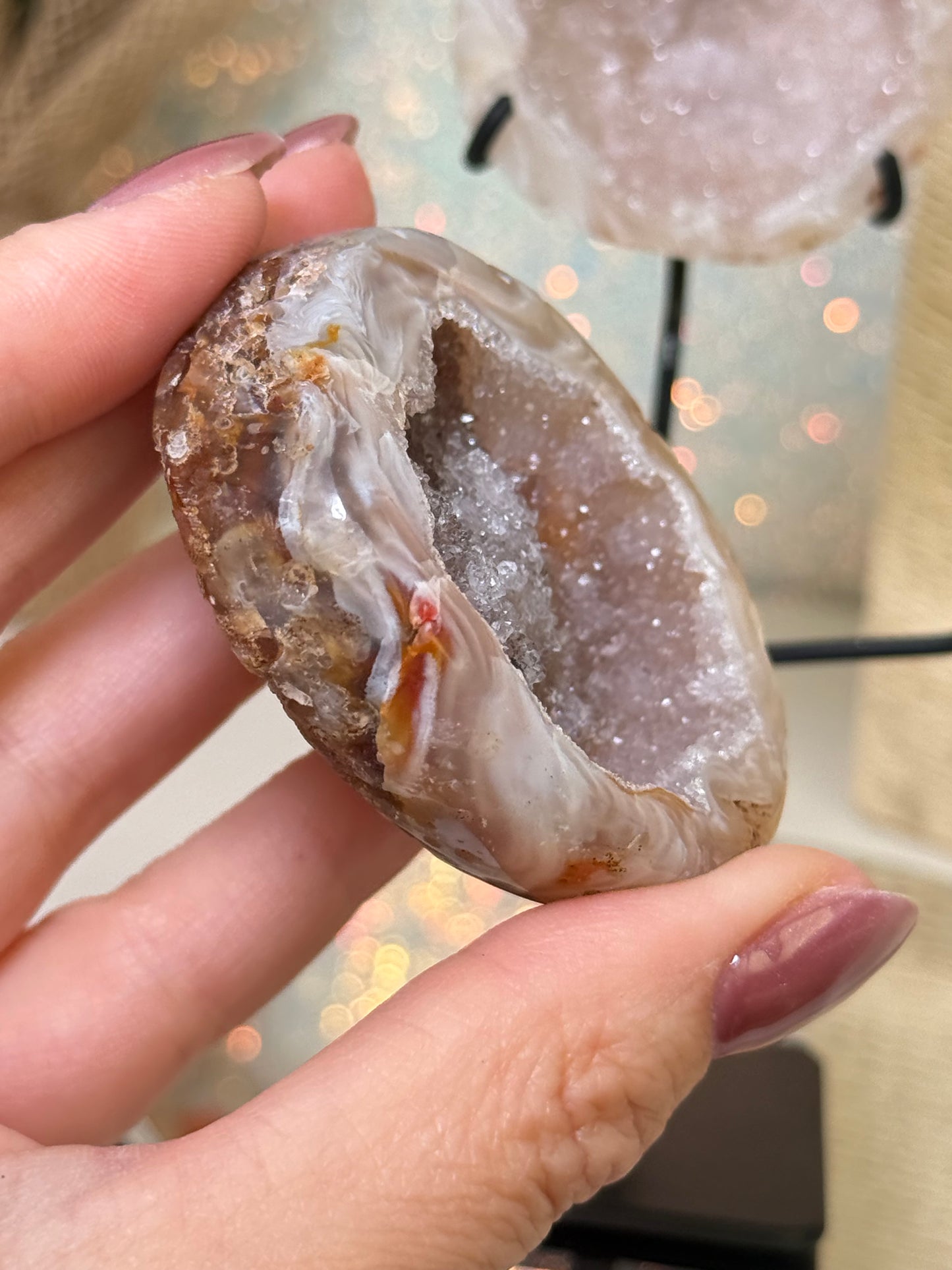 Druzy Agate Ring Display Box