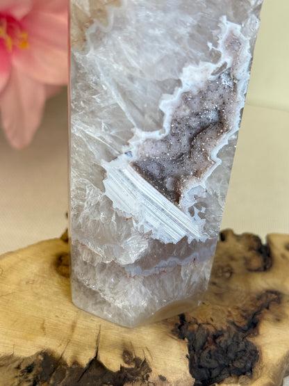 Druzy Agate Chunky Point