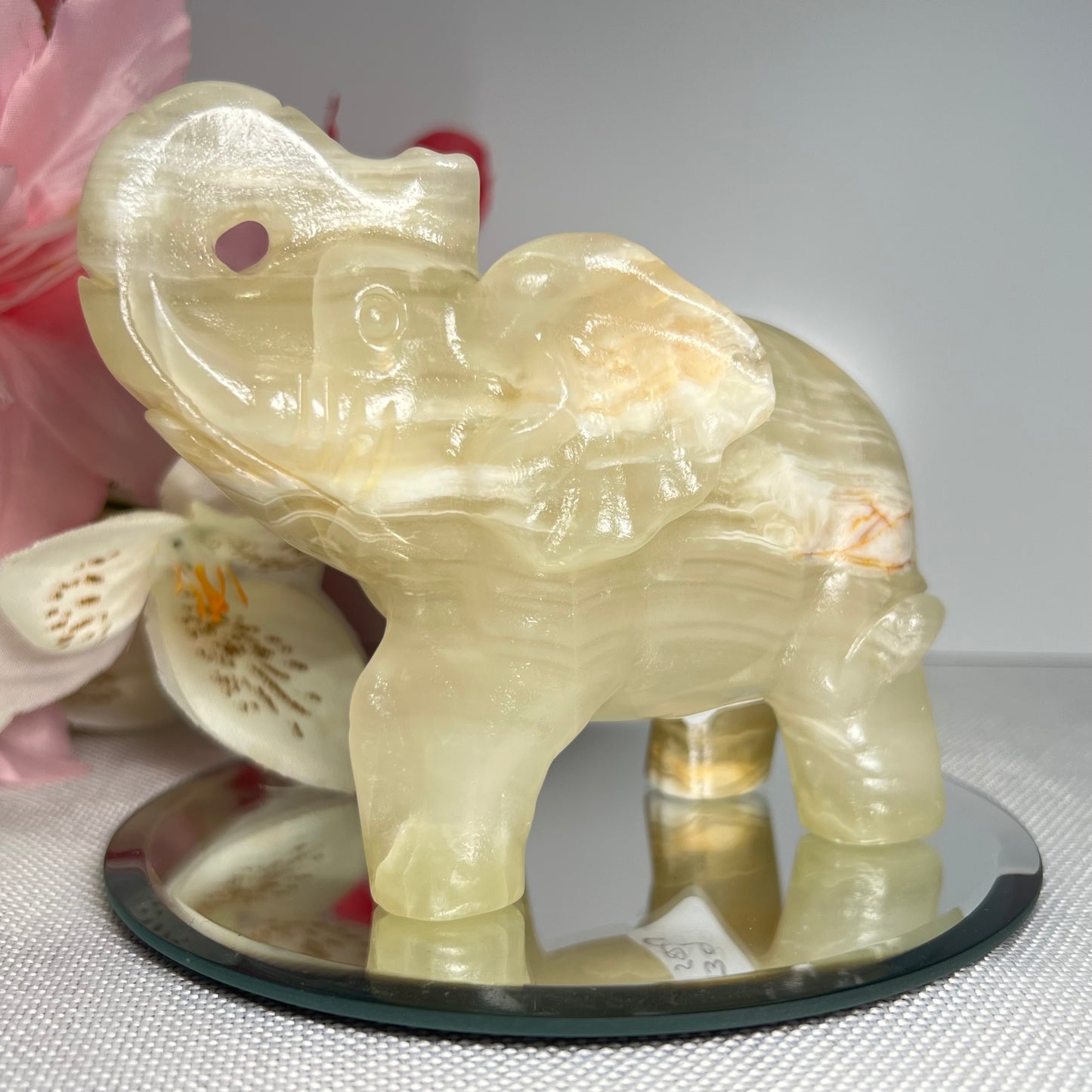 Afghan Jade Large Elephant