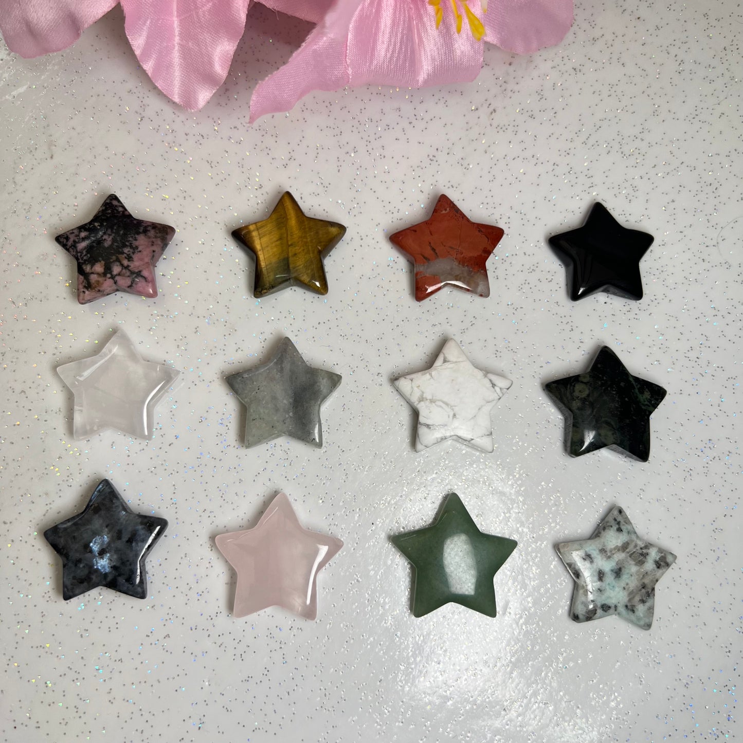 3cm Crystal Stars