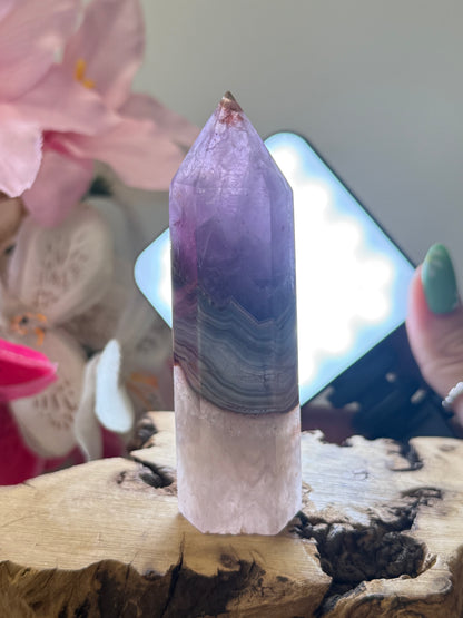 Amethyst x Mexican Agate Point