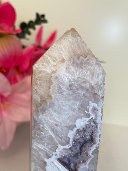 Druzy Agate Chunky Point