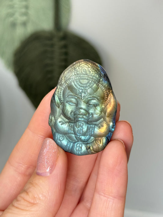 Labradorite Baby Ganesha