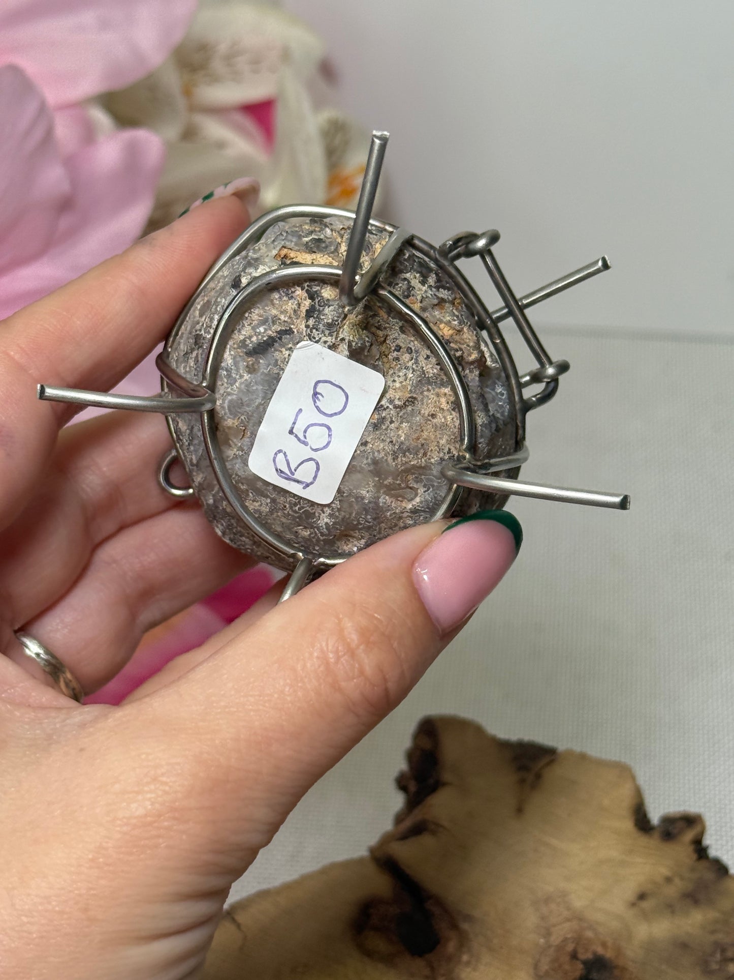 Agate Geode Ring Box