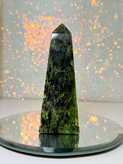 Nephrite Jade Tower