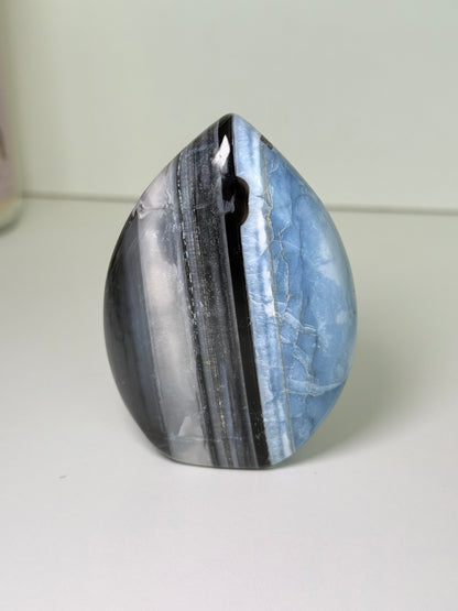 Indian Blue Opal Flame