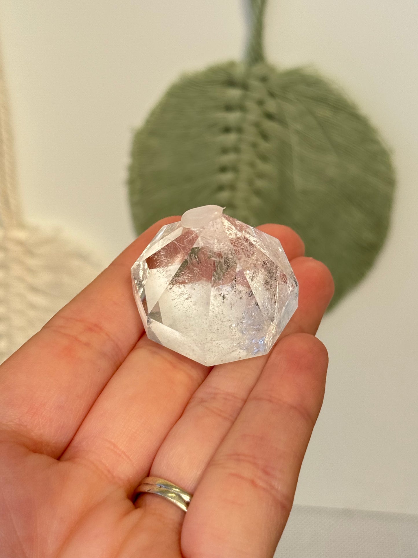 Clear Quartz Diamond
