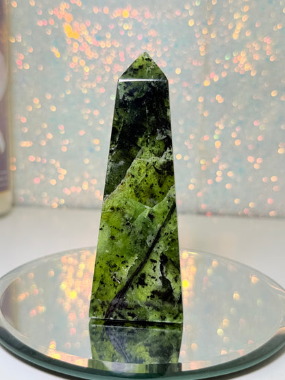 Nephrite Jade Tower
