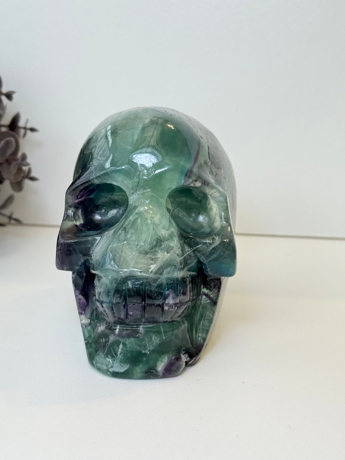 Large 1.5kg Fluorite Skull