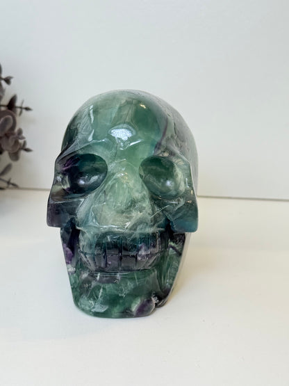 Large 1.5kg Fluorite Skull