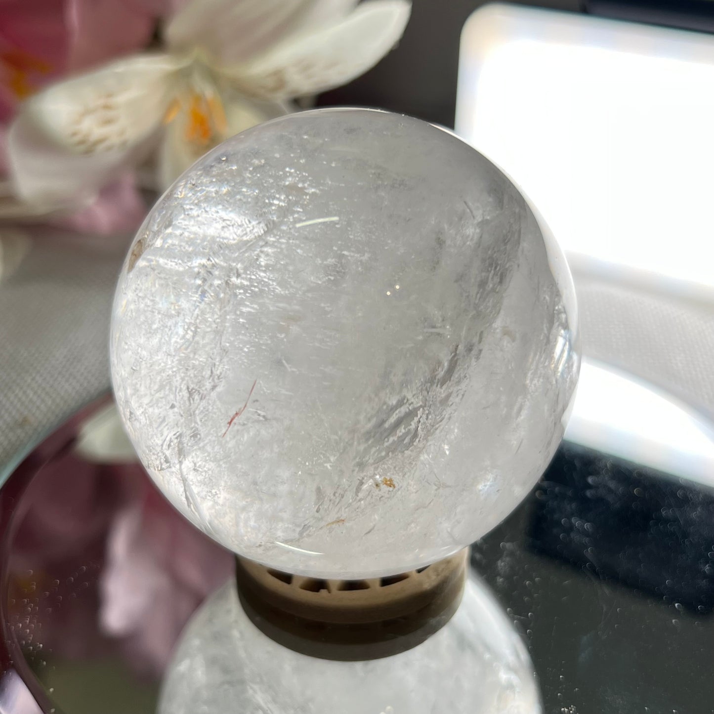 Clear Quartz Sphere