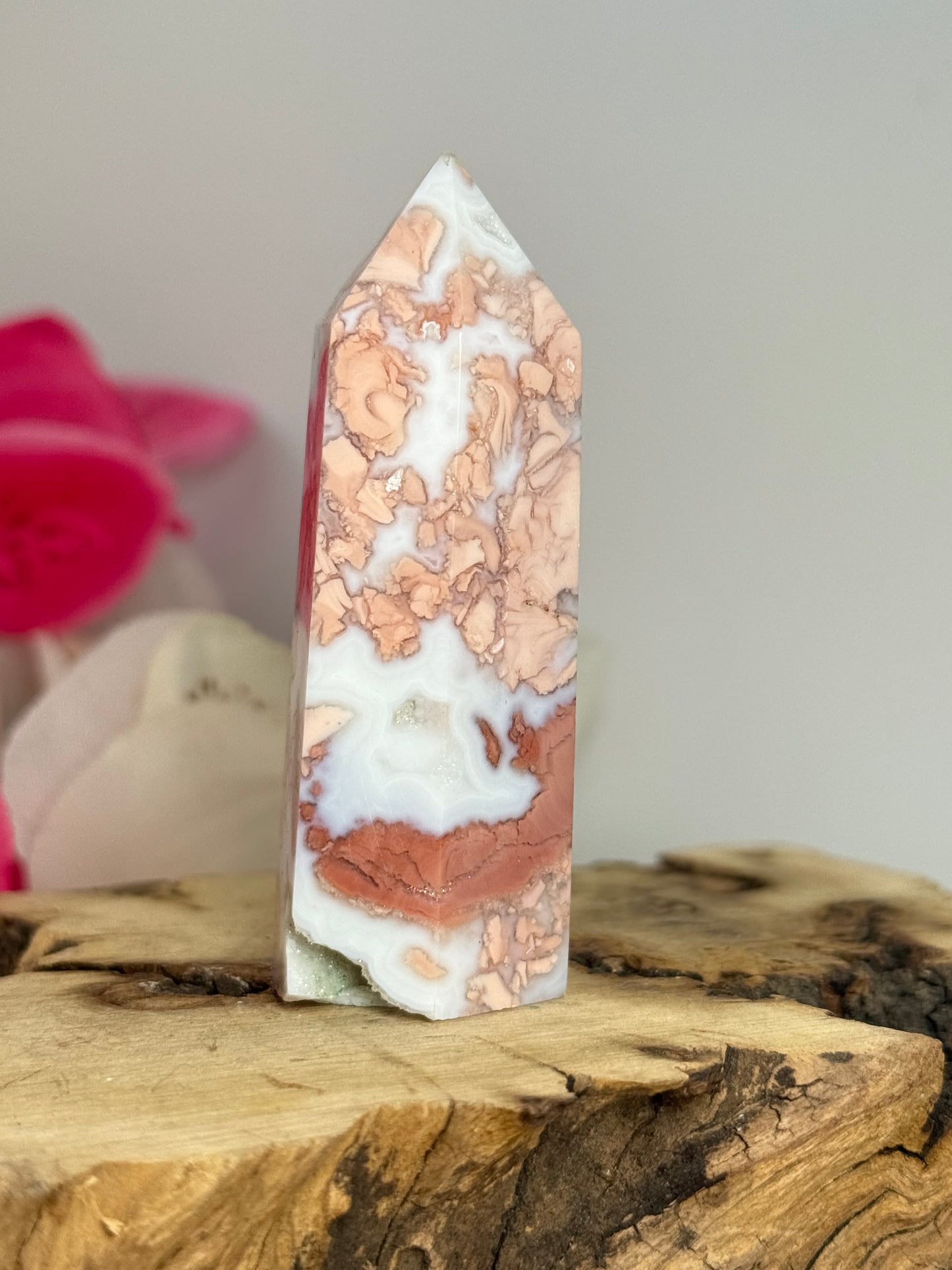 Cotton Candy Agate Point